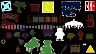 消しては塗って、動いて走り出して、又セーブしてロードして。