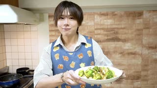 【たつきっちん□】vol.1「鶏肉とブロッコリーのバタポン炒め」