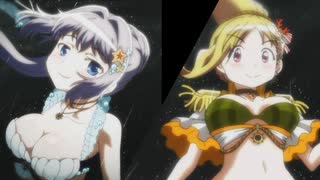 ももこ・みたま人魚ver.変身シーン