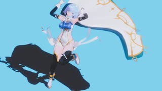 【MMDシャドバ】マントふわふわにされてしまったドライツェーンさんラビットホール踊る