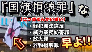 20250810_【国旗損壊罪、早よせい！】あの街頭演説妨害騒動は『法治国家日本』が機能するかどうかの“リトマス試験紙”。