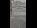 マンホールが... #大雨 #マンホール #福岡 #粕屋町