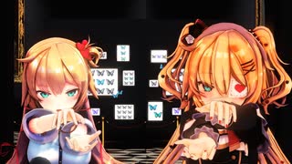 【MMDホロライブ】赤井はあと×はあちゃま／ザムザ