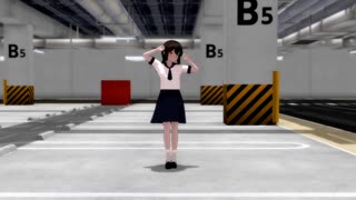 【MMD艦これ】銀河系まで飛んで行け! episode0　磯波・ムジーナ【地下駐車場】