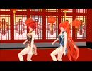 【MMD】踊っチャイナ【重音テト　波音リツ】
