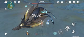 原神 エスコフィエ単騎で黄金王獣(WL9)