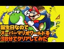 スーパーマリオワールドを30分くらいでクリアしてみた！【スーパーマリオワールド】