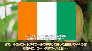 【ゆっくり解説】マイナー軍隊解説! コートジボワールの軍事力 ～軍事力はマイナーだけど、世界一のカカオ生産国でチョコレート等を支える・・～