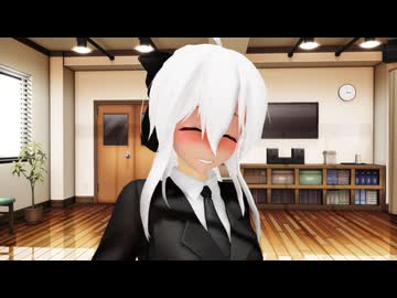 【MMD】制服ハクさんで妄想税　モデルテスト【弱音ハク/yowane haku】