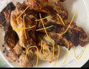 チキン　グリル　塩胡椒　胡麻油　ニンニク焼き