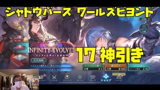 【シャドウバース ワールズビヨンド】17連！神引き！インフィニティ エボルヴ引いてみました！ガチャ動画