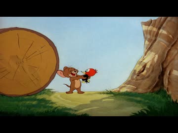 アニメ Tom トムとジェリー「いたずらきつつき」（新日本語吹替） - ニコニコ動画