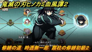 鬼滅の刃ヒノカミ血風譚２　修練の道　時透無一郎　霞柱の修練初級２　＃２５８