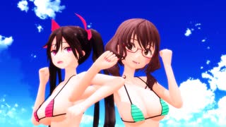【東方MMD】ビキニなはたすみで Twinkle Days －デバイス制限なし 例のソレ 1080P－