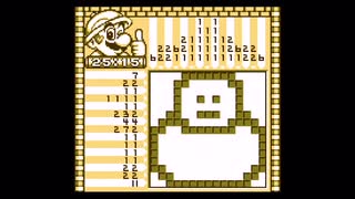 【実況】マリオのピクロス #10(キノコ4H～5D)