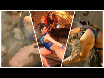 自慢の脚を完全破壊される女捜査官