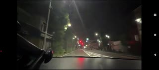 【野田草履】鬼教官ぽんちゃん邸までナイトドライブ【運転ビビりまくり】