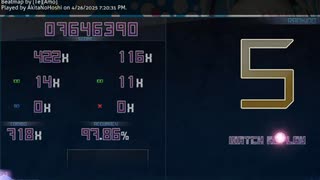Rainbow Girl - S3RL ft. Tamika - Hard Osu! Map 2025年4月26日 (FC) (3* Map) (S Rank)