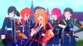【MMD刀剣乱舞】ワールドワイドワンダー【粟田口短刀年長組】