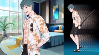 Fate/Grand Order 斎藤一 追加バトルボイス集＆霊衣〔渚のヘラヘラ男〕開放＆バトルボイス＆モーション集