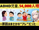 ADHDの児童が4年で急増→その原因がヤバい…