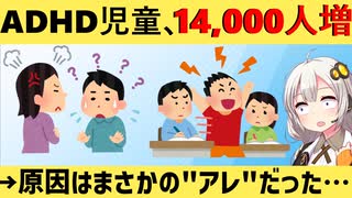 ADHDの児童が4年で急増→その原因がヤバい…