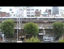 JR元町駅を発車するJR西日本207系