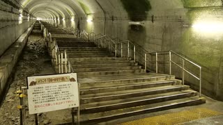 深夜2時に行く　日本一のもぐら無人地下駅　上越線土合駅　完全網羅