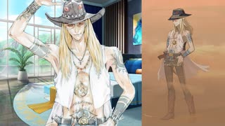 Fate/Grand Order テスカトリポカ〔ワイルド・ガンマン〕 霊衣開放＆バトルボイス＆バトルモーション集