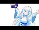 雪さんの化石掘り