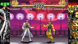 【MUGEN】 旧章 希望軍 VS 絶望軍 狂上位～狂上限大会 Part.1