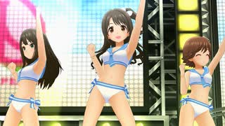 【デレステ】卯月 凛 未央 杏 きらり LOVE & PEACH【セーラーミズギ】