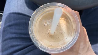 セブンイレブンのカフェラテスムージーを飲んだが僕には早かったようです