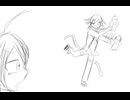 【手描き】王馬小吉がコーラを振るだけじゃなくなった【ニューダンガンロンパV3】
