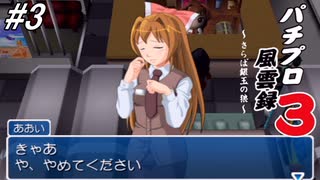 【パチンコパラダイス11】パチンコ好きなゲーム実況者が「パチプロ風雲録3」を実況プレイしてみる！悪人だって辛いのよ（中川ルート途中からなぎさ様ルート）！#3【懐パチ】
