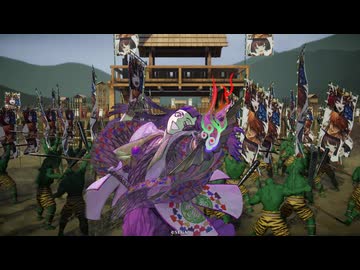 【英傑大戦】神槍の伝授VS聖乙女の予言者【百三十万石】