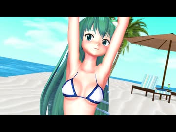 【MMD】早苗ちゃんにGETCHA!を踊ってもらった