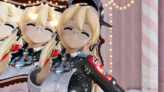 【推し艦納涼慰霊祭】【Ray-mmd】プリンツがケーキステージで魔法少女とチョコレゐト