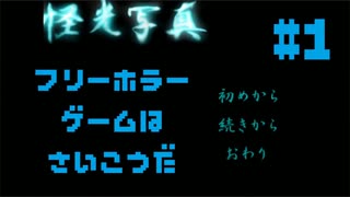 【怪光写真】フリーホラーゲームは最高だ 実況プレイ part1