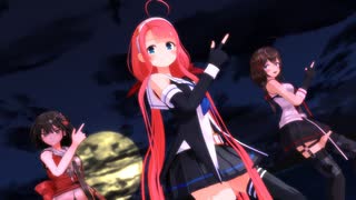 【MMD艦これ】夜戦トリオで　EZ DO DANCE DJ Coo Ver. 　江風　川内　時雨