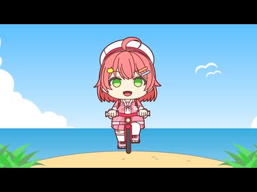 【手描き】夏だ！冒険だ！祭りだ！肝試しだ！【ホロライブ/さくらみこ/大神ミオ/猫又おかゆ/角巻わため】