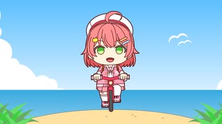 【手描き】夏だ！冒険だ！祭りだ！肝試しだ！【ホロライブ/さくらみこ/大神ミオ/猫又おかゆ/角巻わため】