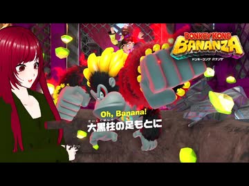 【ドンキーコングバナンザ】#6 見えるもの全て壊せる世界でバナナを集めろ□