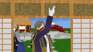 久しぶりに本丸に帰ってきたらお出迎えされた