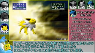 ポケモンスタジアム ニンテンドウカップ97RTA(レンタル) 30分37秒 part1/2