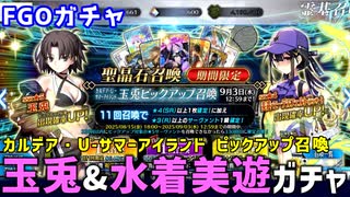 【FGOガチャ】玉兎が欲しくて『カルデア・U-サマーアイランド 玉兎ピックアップ召喚』ガチャをやった結果【ゆっくり実況】