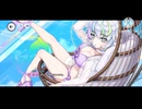 【ドルフィンウェーブ】玄口むうるちゃんの水着/  Live 2D