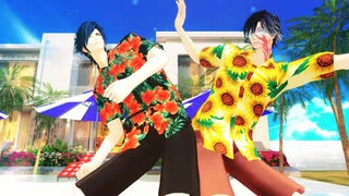 【MMD刀剣乱舞】ダンスホール【光忠兄弟】