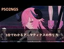 PSO2NGS：5分でわかるアニマティクスフェイス
