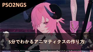 PSO2NGS：5分でわかるアニマティクスフェイス